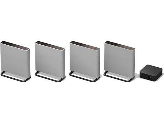Barra de sonido - Sony BRAVIA Theatre Quad, Home cinema, 4 altavoces, 16 canales, Dolby Atmos, WiFi, Bluetooth, 360 Spatial Sound Mapping, HTA9M2