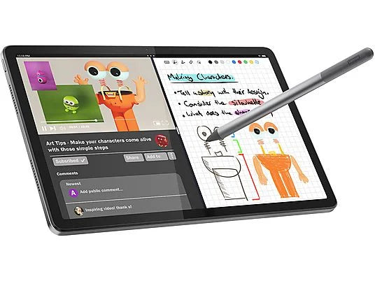 Tablet - Lenovo Tab M11, 128 GB, Luna Grey, 11 WUXGA, 4 GB RAM, MediaTek Helio G88, Android, Incluye Pen
