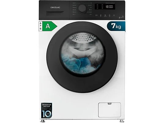 Lavadora Carga Frontal Cecotec Bolero DressCode 7150 Inverter