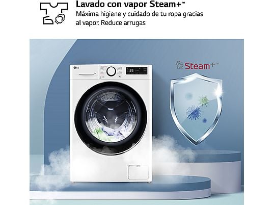 LG Serie 500 Washing Machine 9kg A - AI Direct Drive Steam