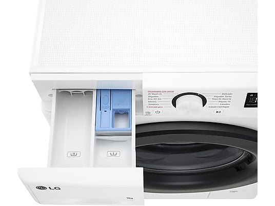 LG Serie 500 Washing Machine 9kg A - AI Direct Drive Steam