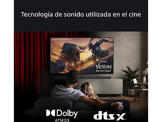 Barra de sonido - Sony BRAVIA Theatre Bar 6 (HTB600), 3.1.2 envolventes con subwoofer, Altavoces ascendentes, Dolby Atmos, DTS:X, Voice Zoom 3 con IA