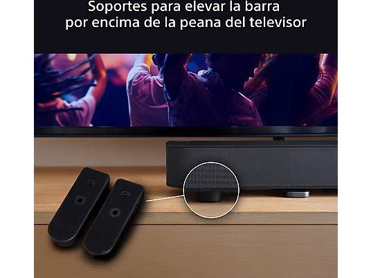 Barra de sonido - Sony BRAVIA Theatre Bar 6 (HTB600), 3.1.2 envolventes con subwoofer, Altavoces ascendentes, Dolby Atmos, DTS:X, Voice Zoom 3 con IA