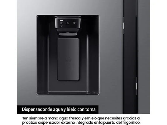Samsung Bespoke AI American Fridge 640L - Water Ice Dispenser No Frost