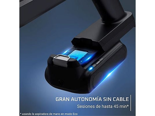 Aspirador escoba - Rowenta X-Pert 7.60 RH6A39, 140 W, Ultraligera, 45 min. autonomía, Depósito 0.44L, Accesorios, Púrpura