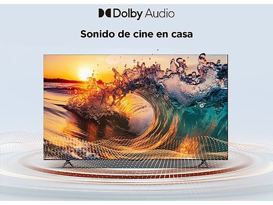 TV LED 55 - TCL 55P6K, UHD 4K, HDR, AiPQ, Google TV, Dolby Atmos, Negro