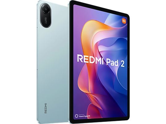 Tablet - Xiaomi Redmi Pad 2, WI-FI, 11 WQHD, 4 GB RAM, 128 GB, MediaTek G100-Ultra, Verde menta