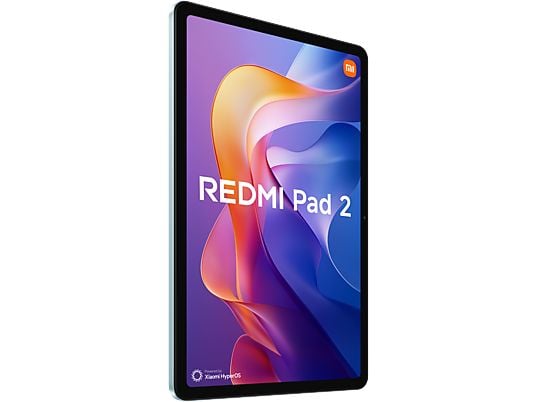 Tablet - Xiaomi Redmi Pad 2, WI-FI, 11 WQHD, 4 GB RAM, 128 GB, MediaTek G100-Ultra, Verde menta