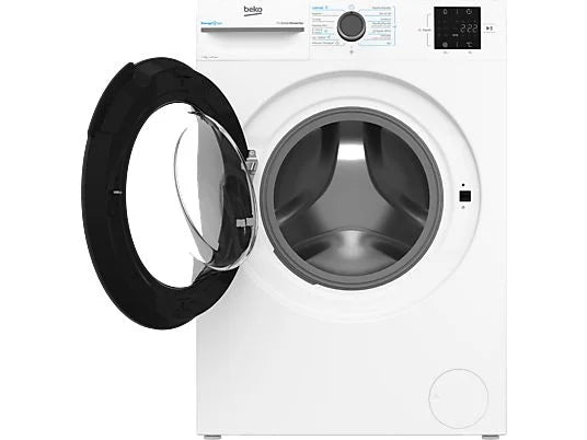 Lavadora carga frontal - Beko Energy Spin VBM3WFT39413WA, 9 kg, 1400 rpm, 15 programas, Motor ProSmart Inverter, Blanco