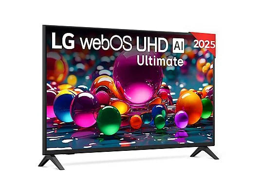 TV LED 55 - LG 55UA75006LA, UHD 4K, Procesador Inteligente α7 AI Processor 4K Gen8, Smart TV, DVB-T2 (H.265), Charcoal Black