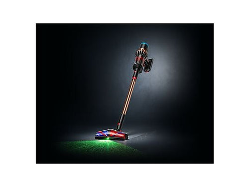 Aspirador escoba - Dyson V16 Piston Animal™, Potencia succión 315 AW, Autonomía 70 min, Antienredos, Black/Cooper