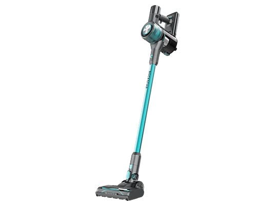 Aspirador escoba - Cecotececotec Conga Rockstar P50, 265 W, 50 min Autonomía, Filtro HEPA, Succión de 80 AW, Negro/Azul