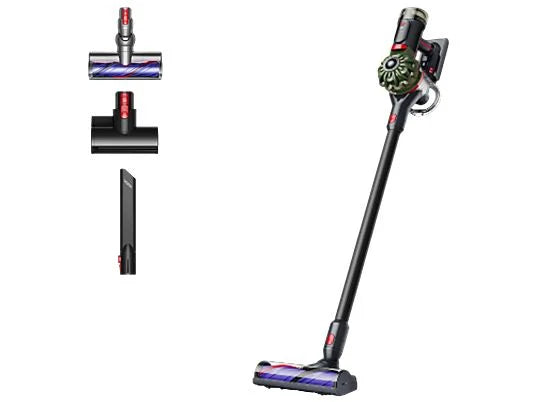 Aspirador escoba - Dyson V8™ Cyclone, Potencia succión 150 W, Autonomía 60 min, Accesorios, Negro