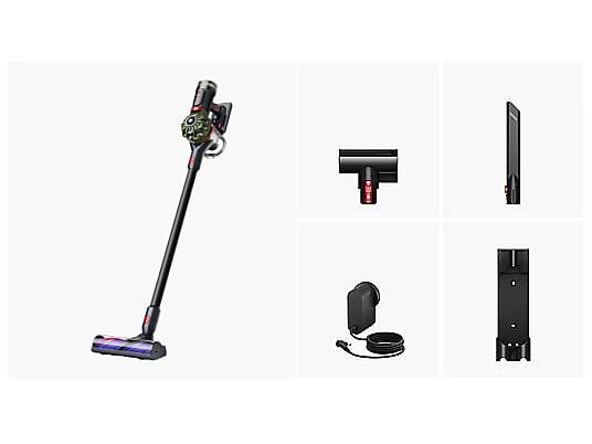 Aspirador escoba - Dyson V8™ Cyclone, Potencia succión 150 W, Autonomía 60 min, Accesorios, Negro