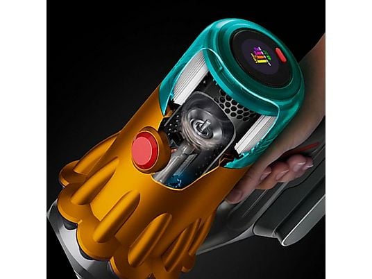 Aspirador escoba - Dyson V12s Detect™ Slim Submarine, Friegasuelos, Potencia succión 140 AW, Autonomía 60 min, Accesorios incluídos, Níquel