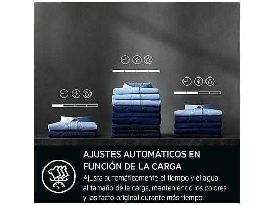Lavadora integrable - AEG LFN7G8434F, 8 kg, 1400 rpm, Tecnología ProSense, Función Vapor, Sin panelar