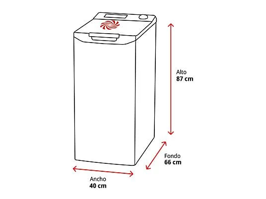 Lavadora carga superior - ok. OWM 6213 C, 6 kg, 1200 rpm, 15 Programas, Motor AC, Blanco