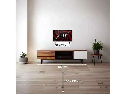 TV LED 32 - LG 32LR60006LA, Full-HD, Procesador Inteligente α5 AI Processor Gen6, Smart TV, DVB-T2 (H.265), Negro