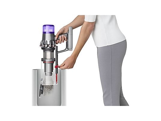 Aspirador escoba - Dyson V11™ Advanced, Potencia succión 200 AW, Autonomía 60 min, Accesorios, 3 Modos, Morado/Níquel