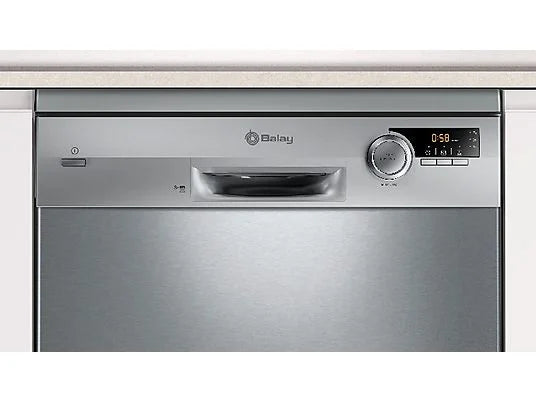Lavavajillas - Balay 3VS572IP, 13 servicios, 5 Programas, Función pausa + carga, Rackmatic,Inox