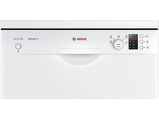 Lavavajillas - Bosch Serie 2 SMS25AW05E, Independiente, 12 cubiertos, 5 Programas, 60 cm, Blanco