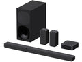 Barra de sonido - Sony HTS40R.CEL, Surround 5.1, Subwoofer, Altavoces traseros inalámbricos, HDMI, Bluetooth, 600 W, Negro