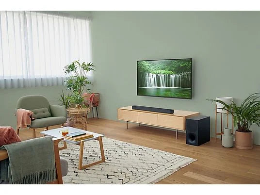 Barra de sonido - Sony HT-S400, Bluetooth, Subwoofer inalámbrico, 330 W, S-Force PRO Surround, Negro