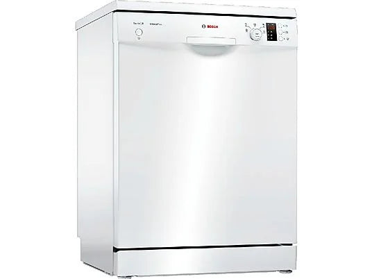 Lavavajillas - Bosch Serie 2 SMS25AW05E, Independiente, 12 cubiertos, 5 Programas, 60 cm, Blanco