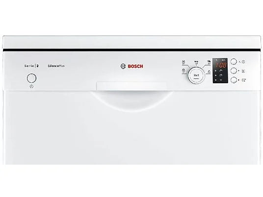 Lavavajillas - Bosch Serie 2 SMS25AW05E, Independiente, 12 cubiertos, 5 Programas, 60 cm, Blanco